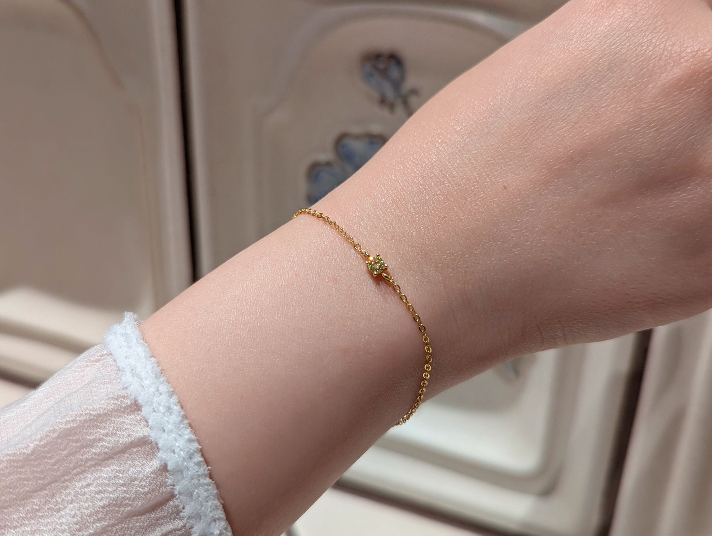 "Sonnenfunken" Armband aus goldenem Sonnenlicht