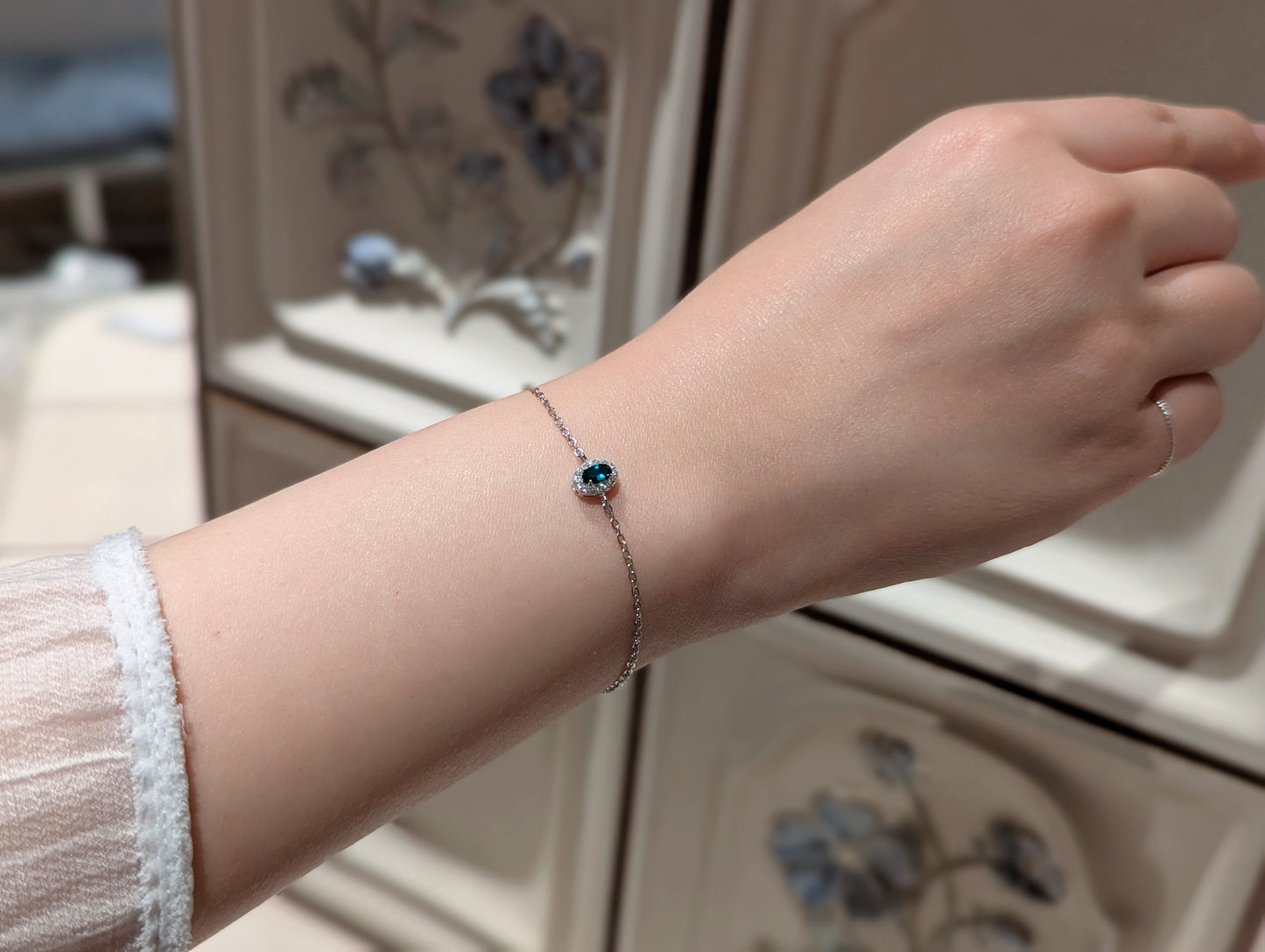 "Lumière" Armband - Emerald Glow