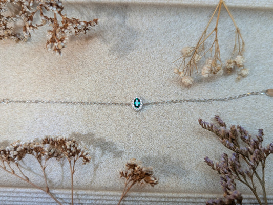 "Lumière" Armband - Emerald Glow