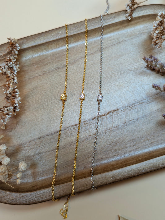 "Sonnenfunken" Armband aus goldenem Sonnenlicht